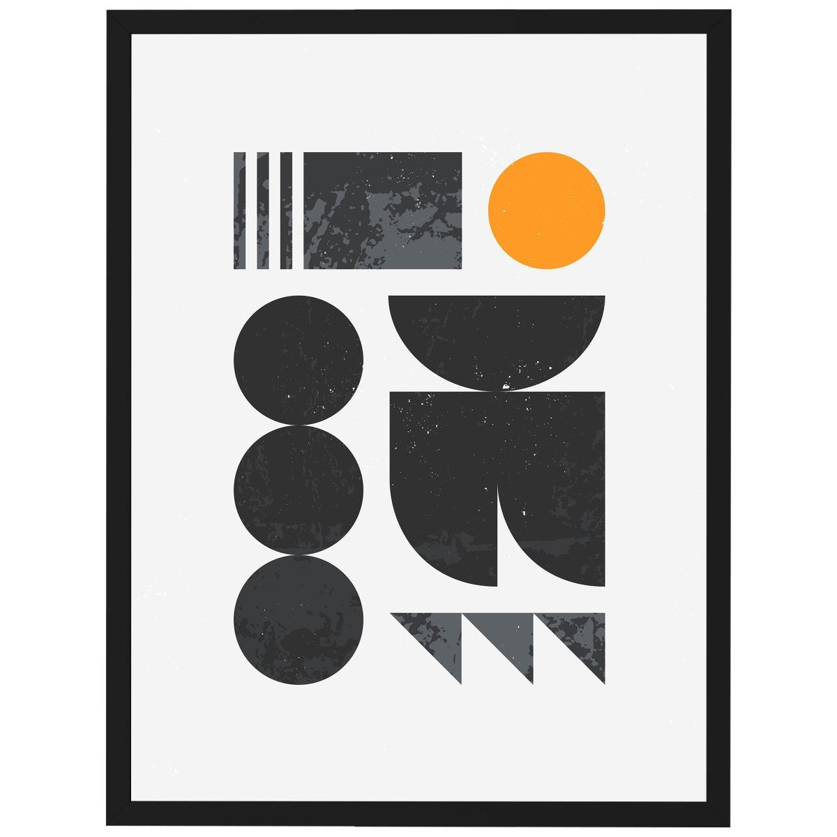 wandmotiv24 Poster, Poster - Abstrakt, Geometrisch, Minimalismus - M0258 - Bild 1