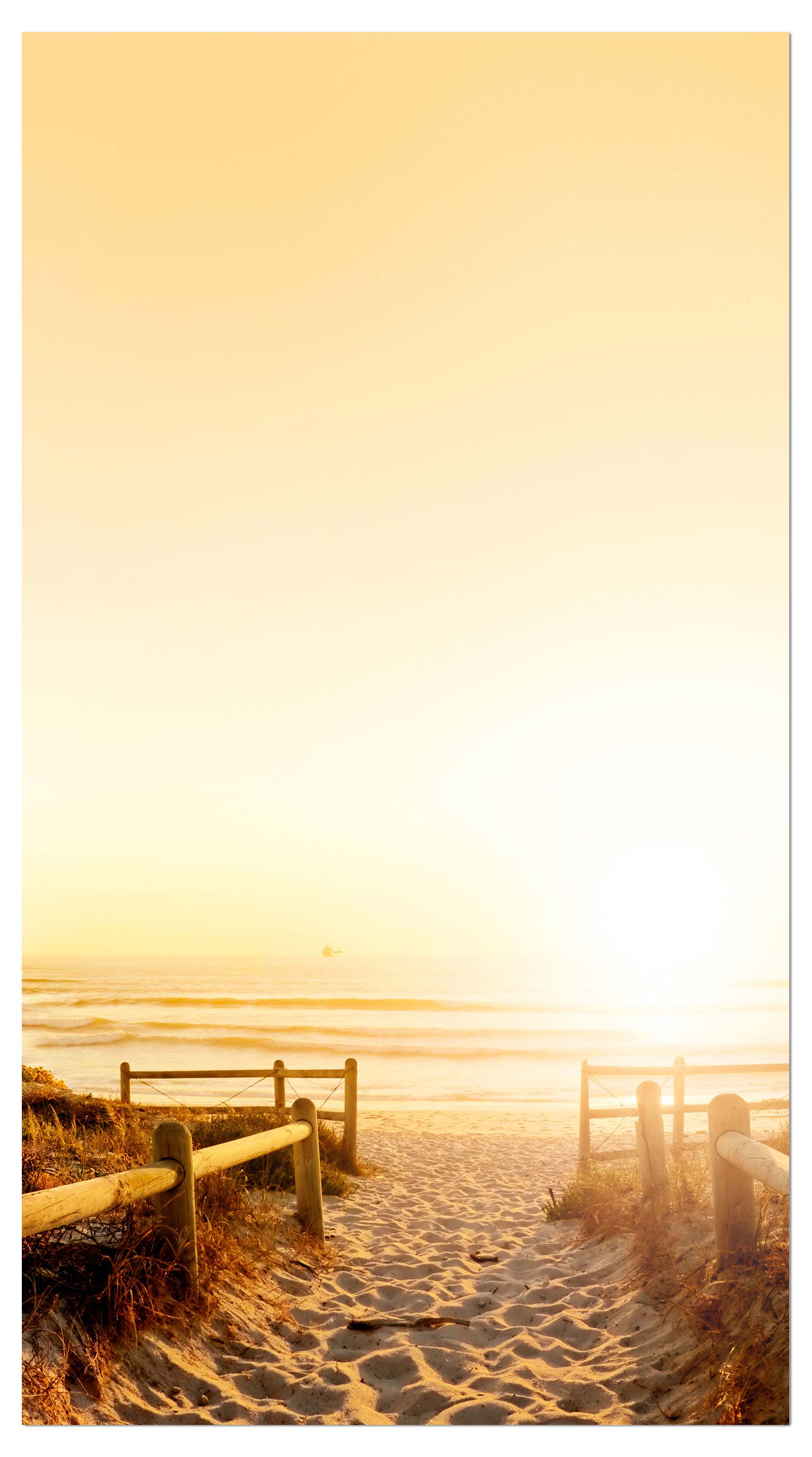 Garderobe Sonnenuntergang Ozean Natur M0262 entdecken - Bild 4