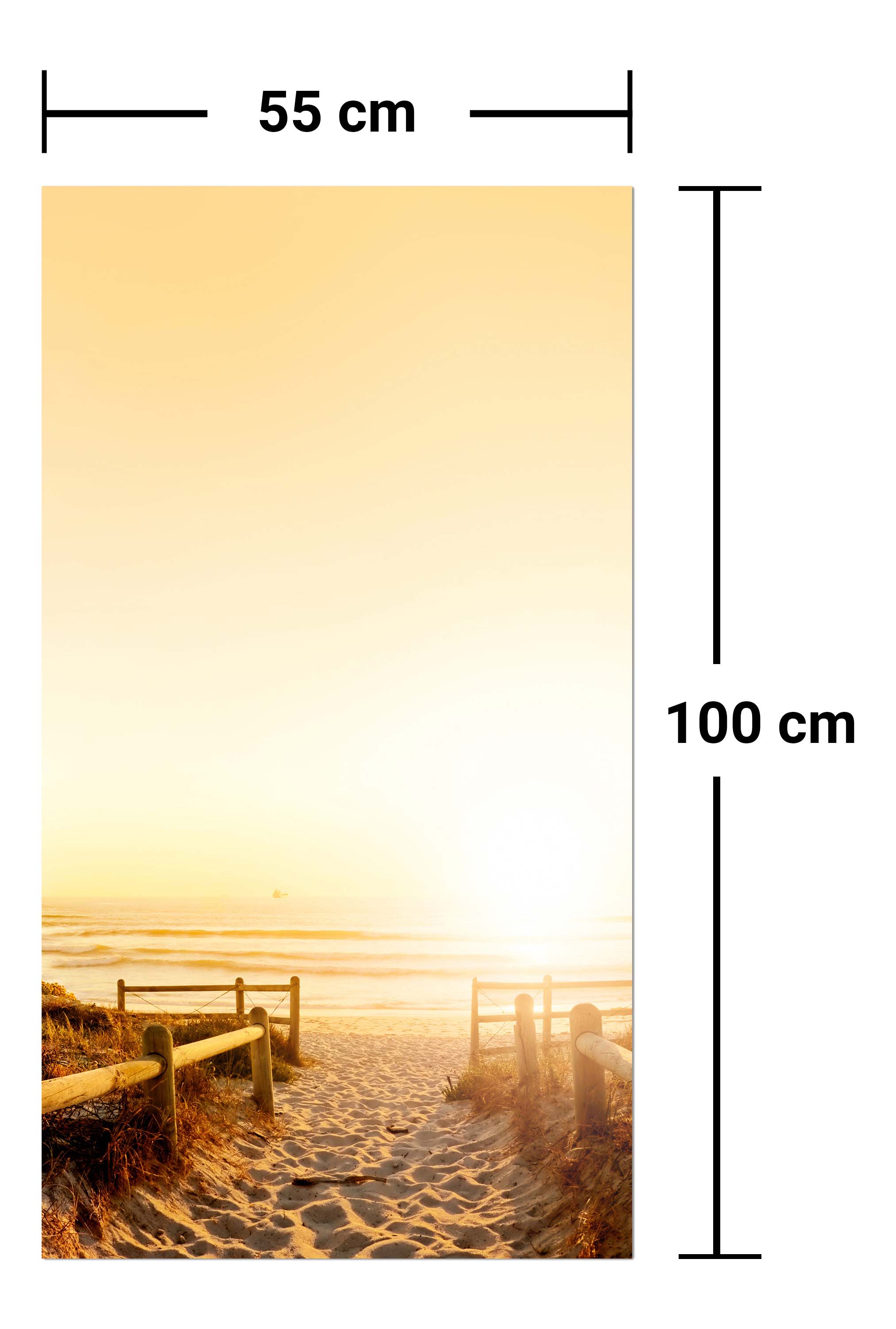 Garderobe Sonnenuntergang Ozean Natur M0262 entdecken - Bild 7