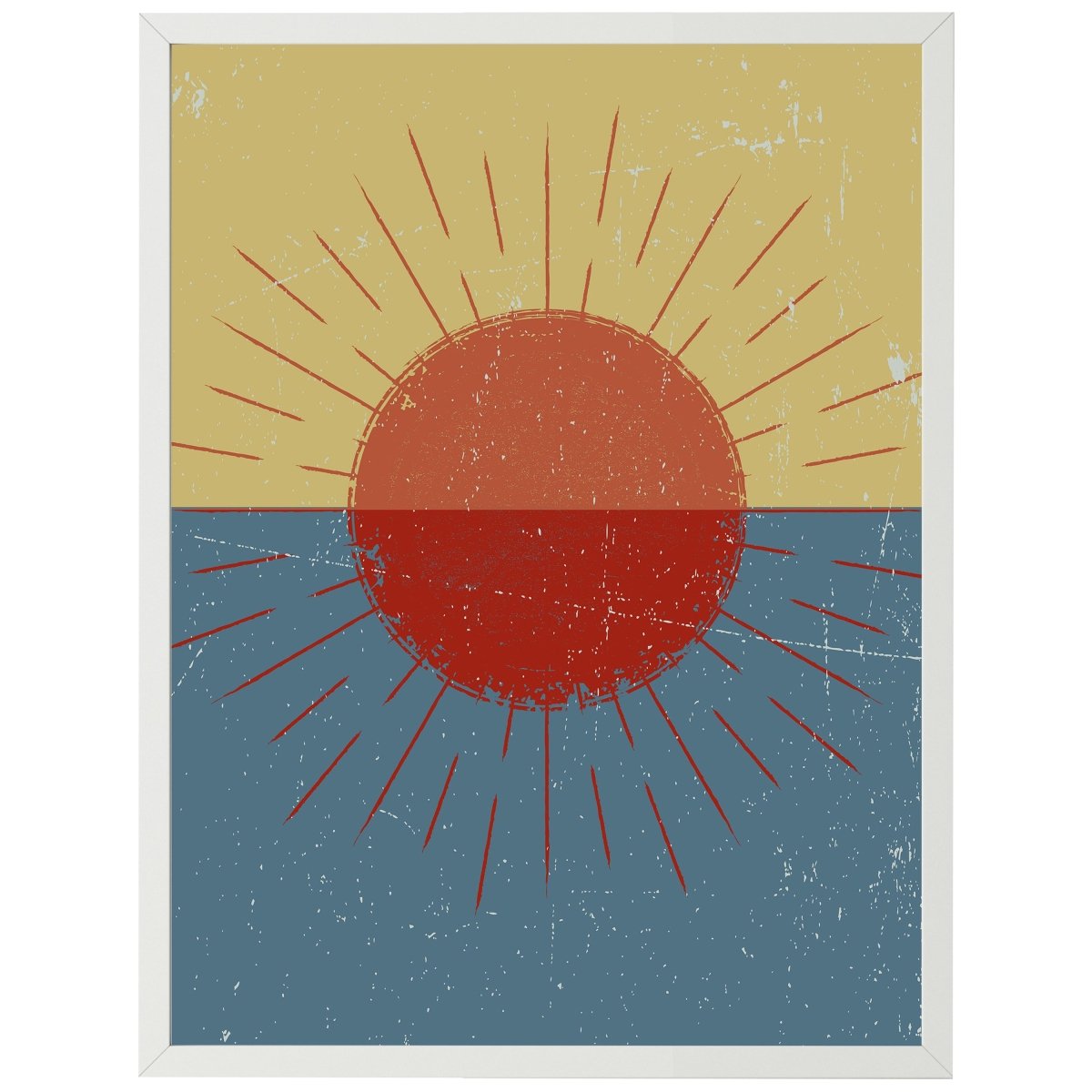 wandmotiv24 Poster, Poster - Sonne, Minimalismus - M0267 - Bild 1