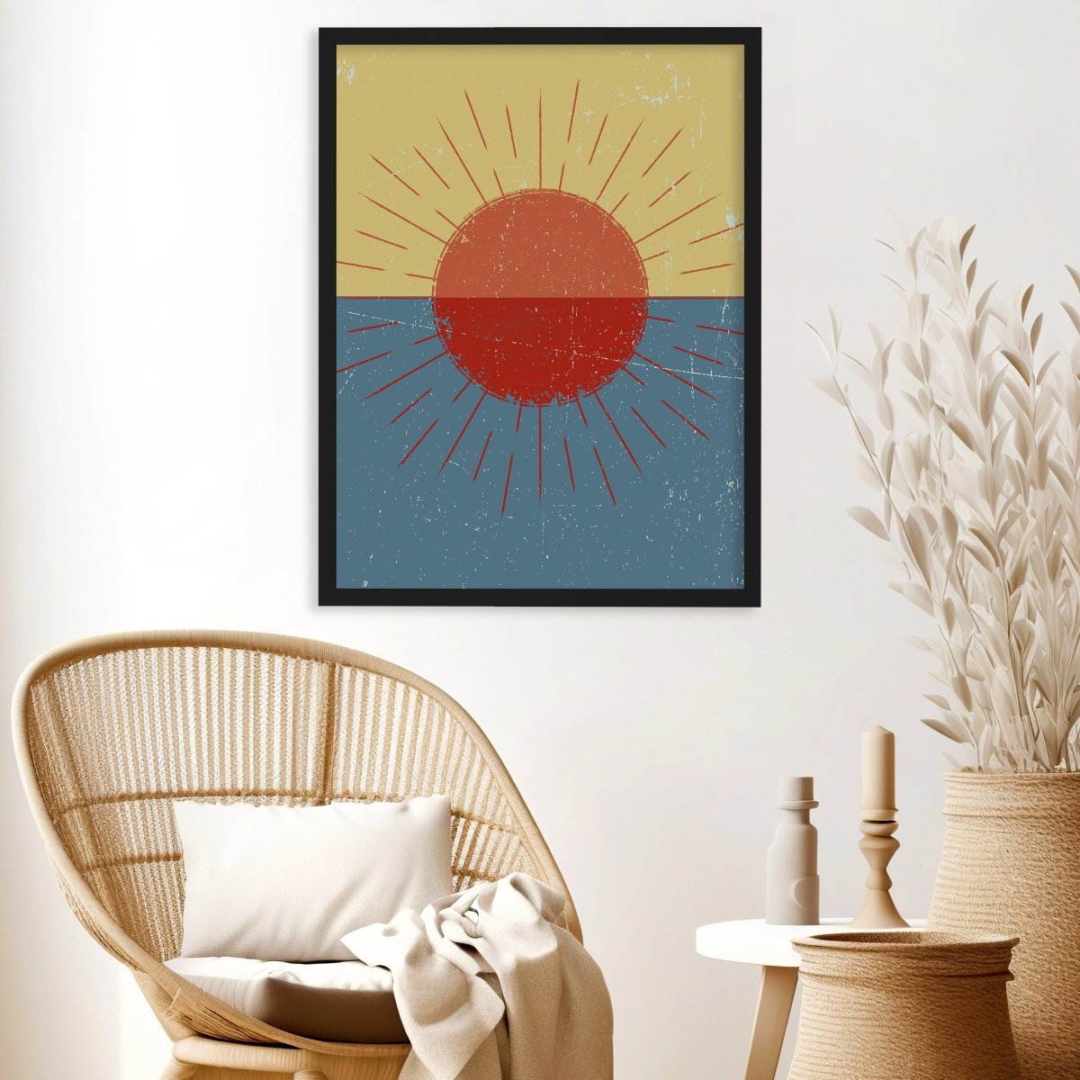 wandmotiv24 Poster, Poster - Sonne, Minimalismus - M0267 - Bild 3