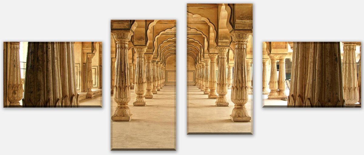 Impression sur toile intercalaire Jaipur Inde M0272
