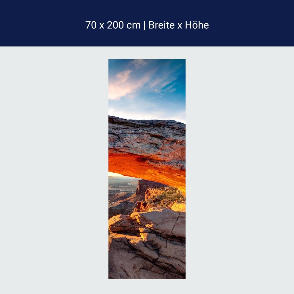 Türtapete Mesa Arch USA M0275