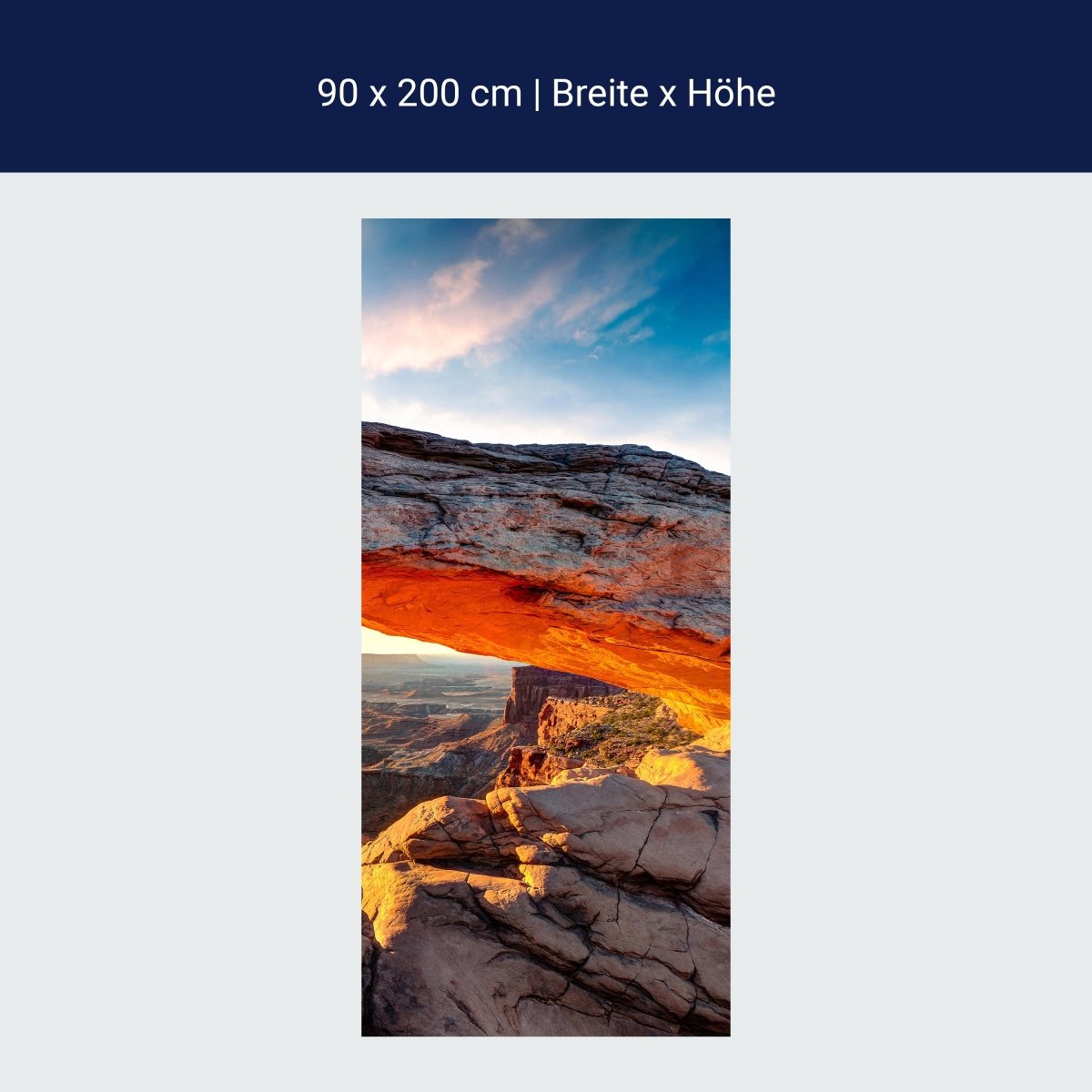 Türtapete Mesa Arch USA M0275