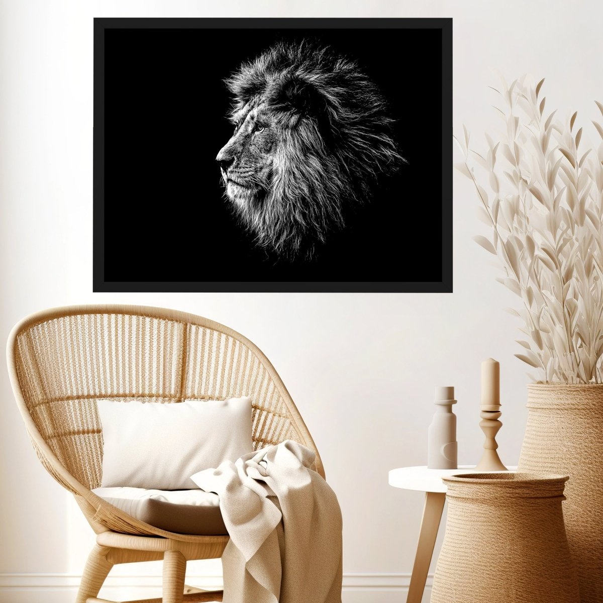 wandmotiv24 Poster, Poster - Löwe, Tier, Augen - M0279 - Bild 3