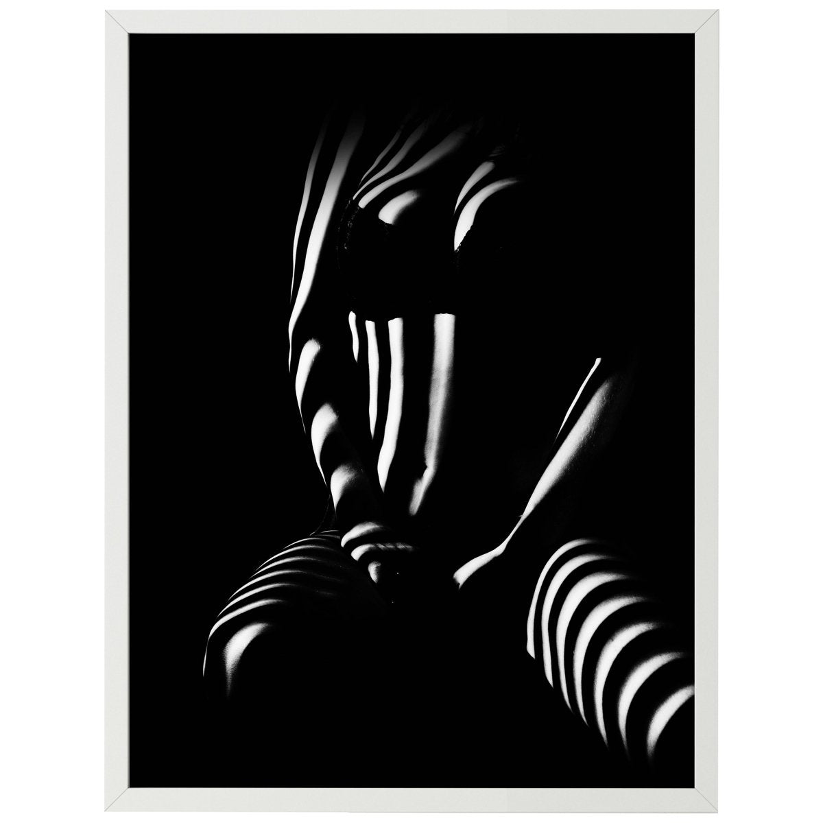 wandmotiv24 Poster, Poster - Frau, Körper, Licht - M0282 - Bild 1