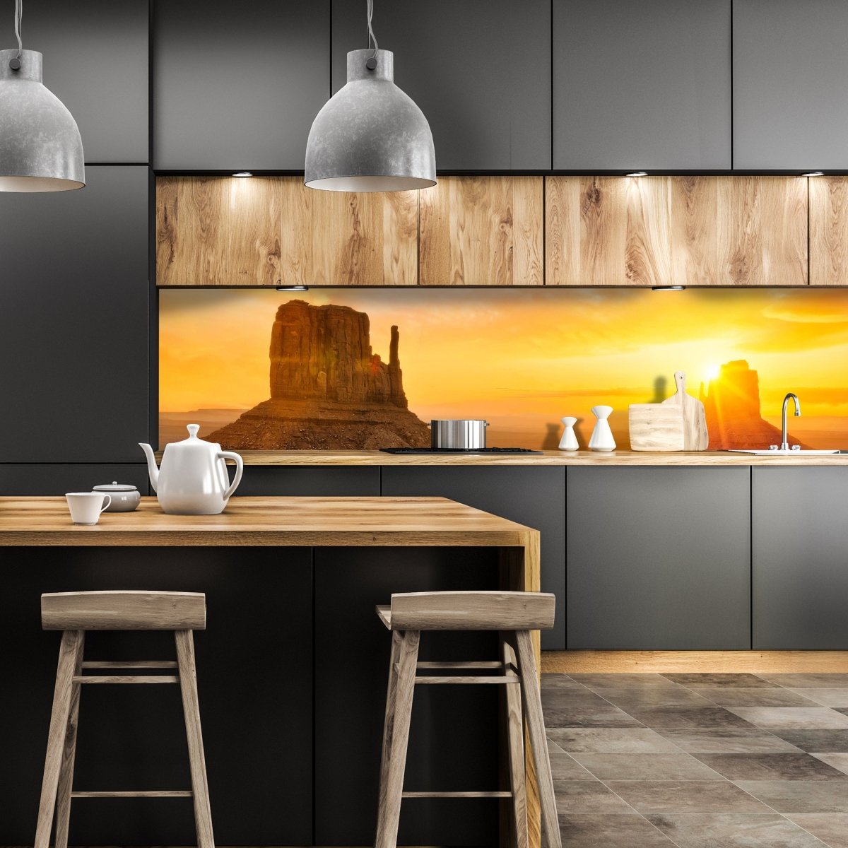 Küchenrückwand Monument Valley M0287 entdecken - Bild 1