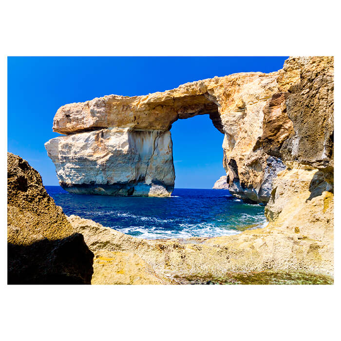 Fototapete Insel, Blaues Fenster Gozo M0288 - Bild 2