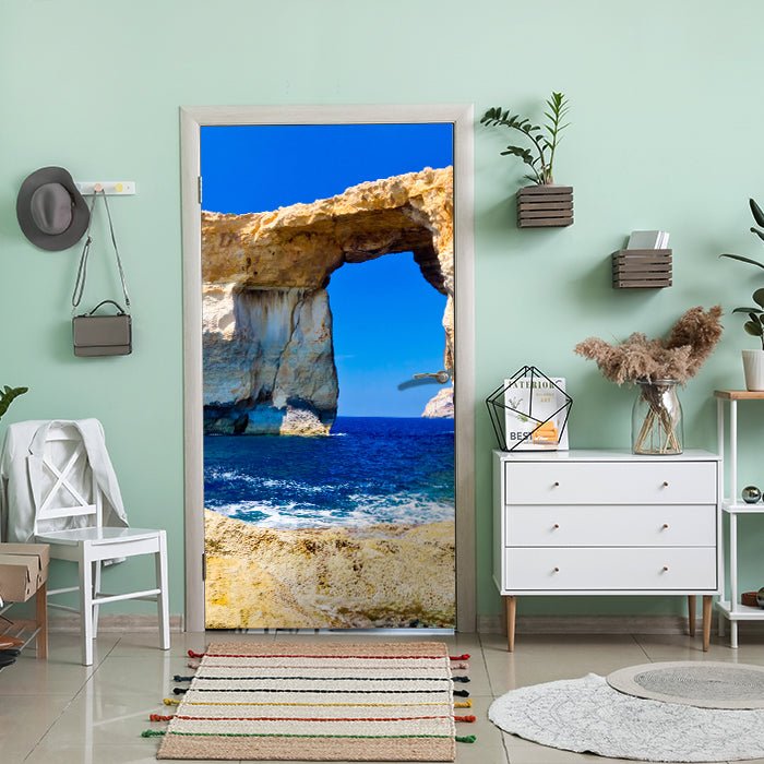 Türtapete Blaues Fenster Gozo M0288 - Bild 1