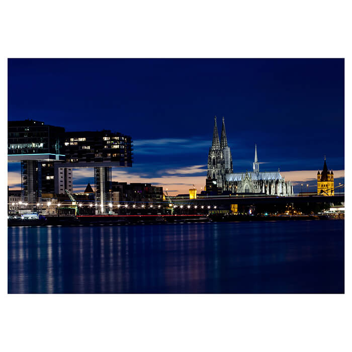 Fototapete Köln bei Nacht M0292 - Bild 2