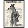 Affiche Zèbre, Vintage, Paris M0295