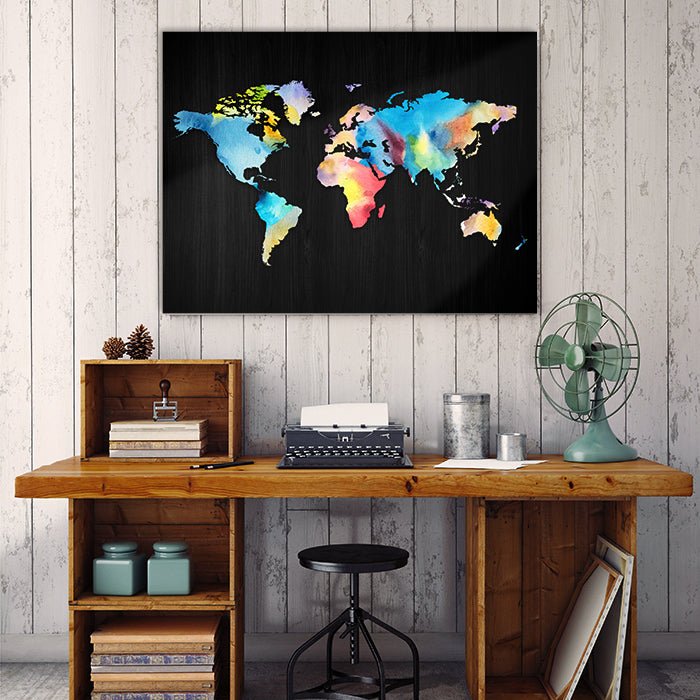Leinwandbild Weltkarte, Querformat M0306 kaufen - Bild 3