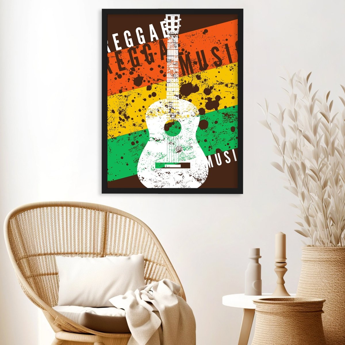 wandmotiv24 Poster, Poster - Musik, Gitarre, Reggae - M0306 - Bild 3