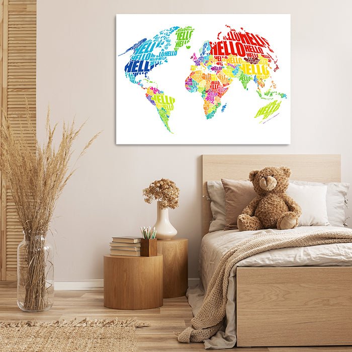 Leinwandbild Weltkarte, Querformat M0310 kaufen - Bild 2