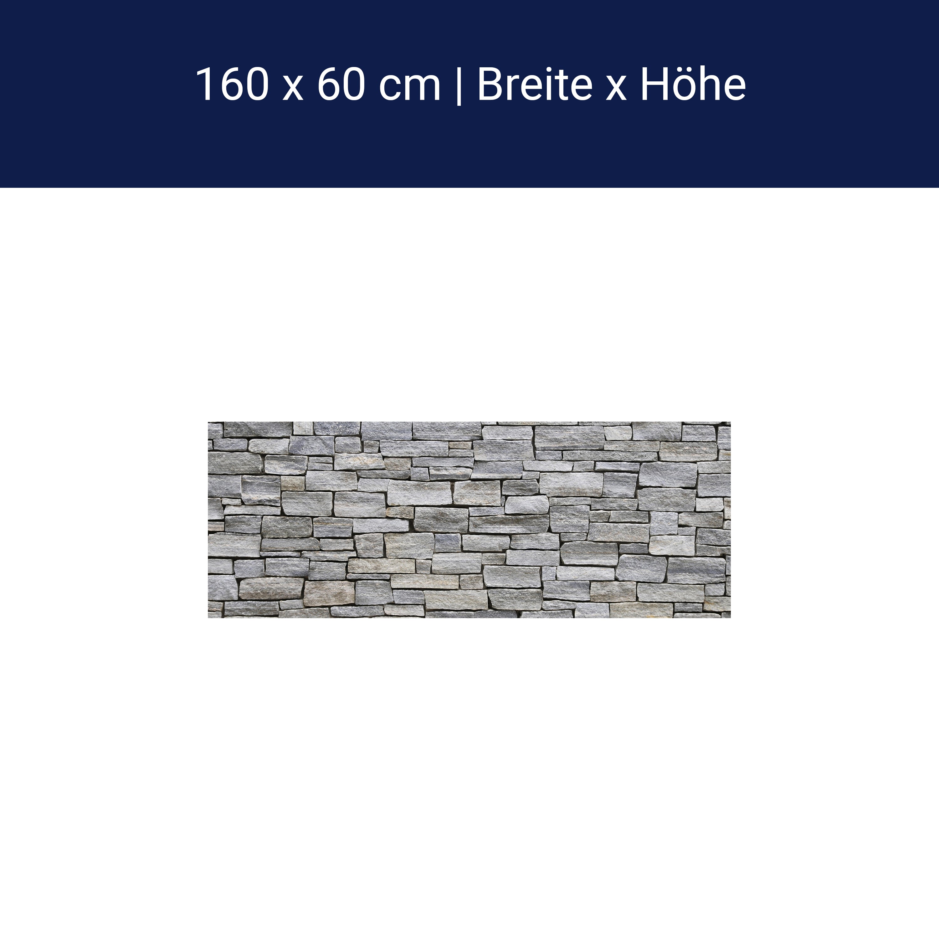 Küchenrückwand Grober Stein Grau M0311