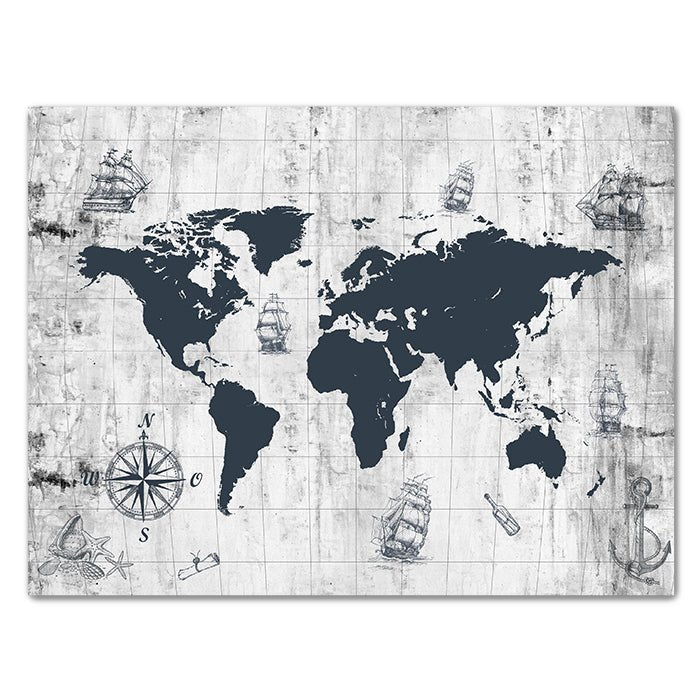 Leinwandbild Weltkarte, Querformat M0315 kaufen - Bild 1