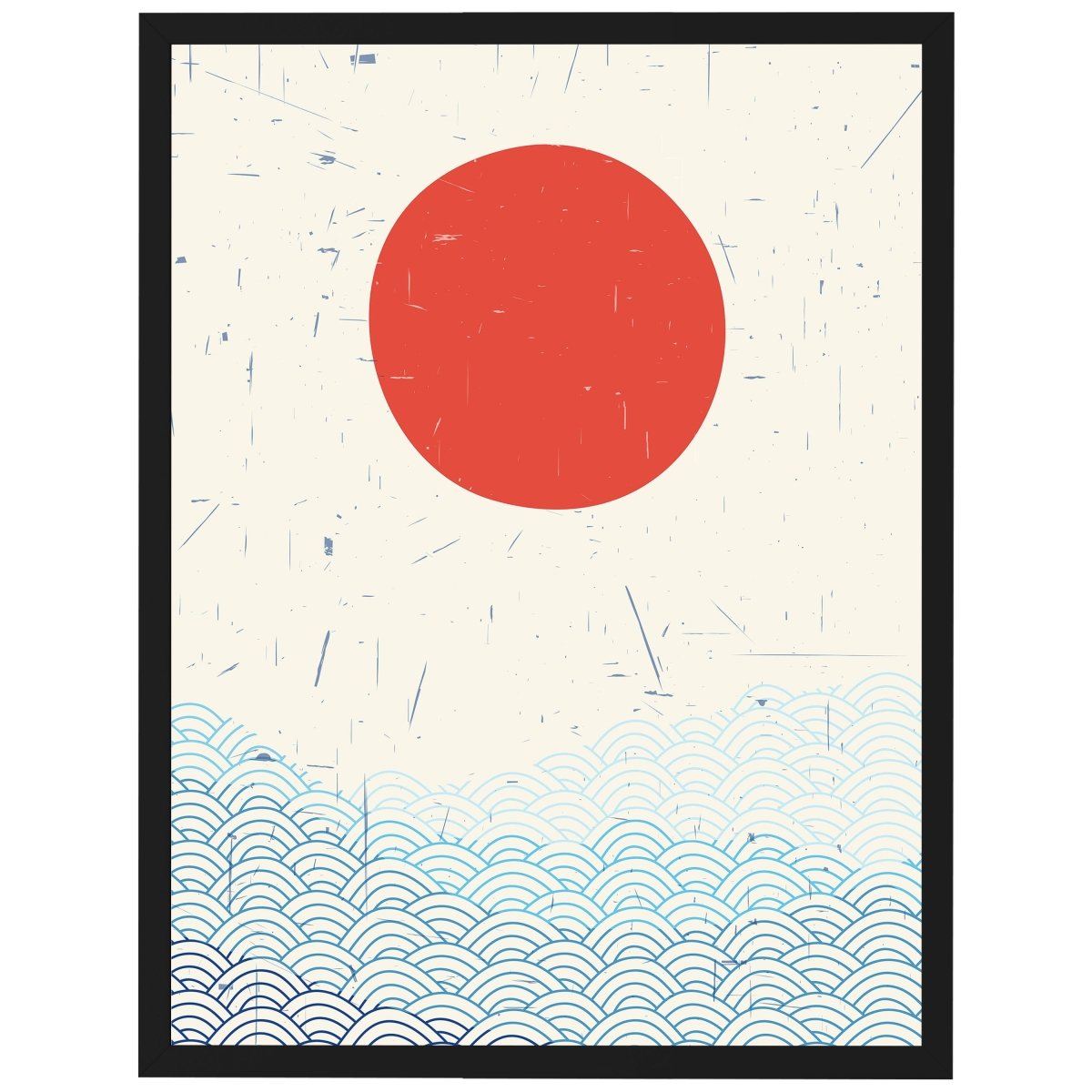 wandmotiv24 Poster, Poster - minimalistisch, Kunst, Japan - M0320 - Bild 1