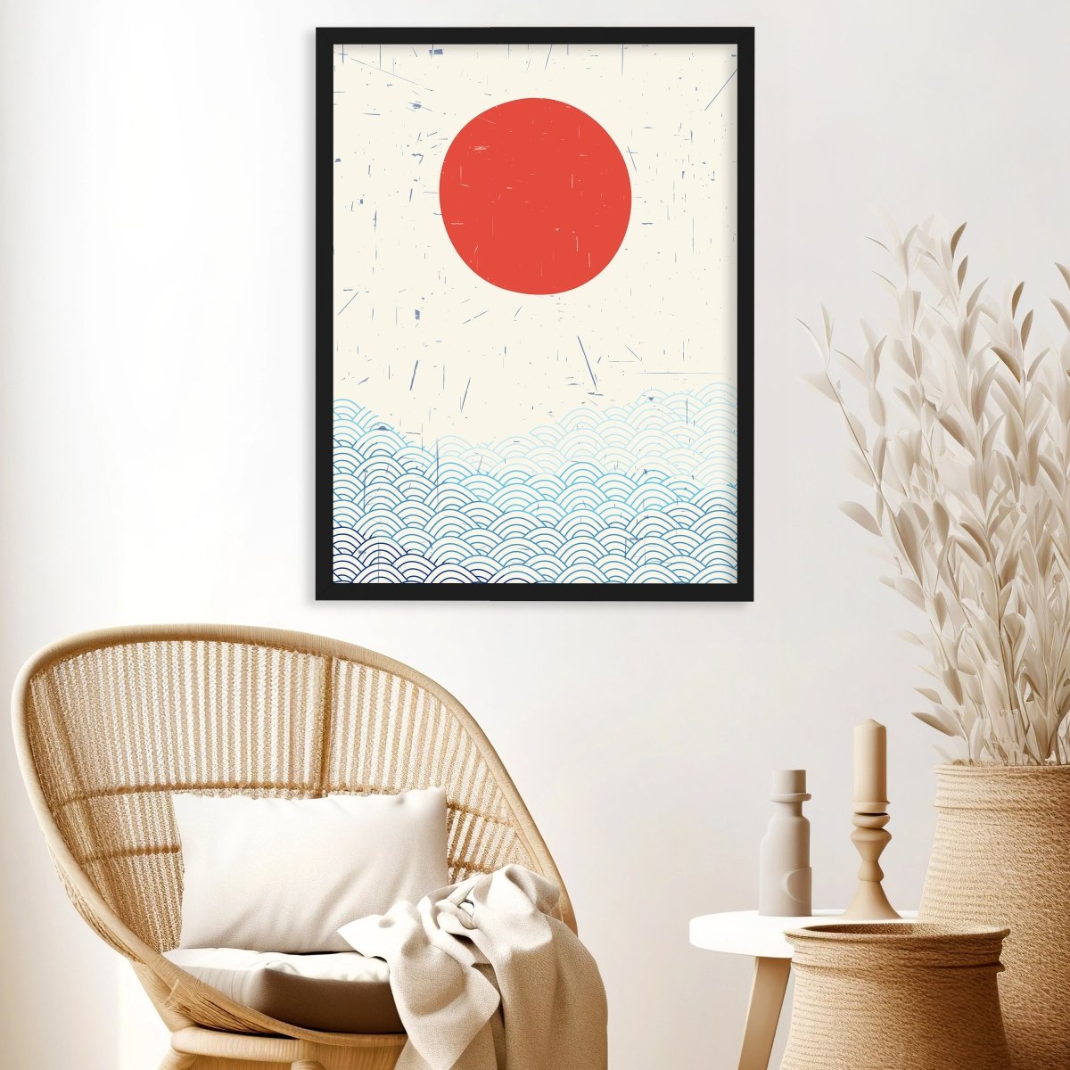 wandmotiv24 Poster, Poster - minimalistisch, Kunst, Japan - M0320 - Bild 3