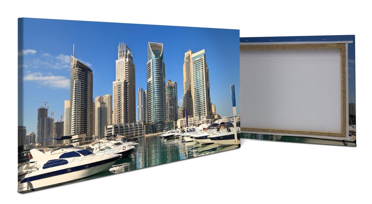 Leinwandbild Dubai Skyline M0342 - Bild 1