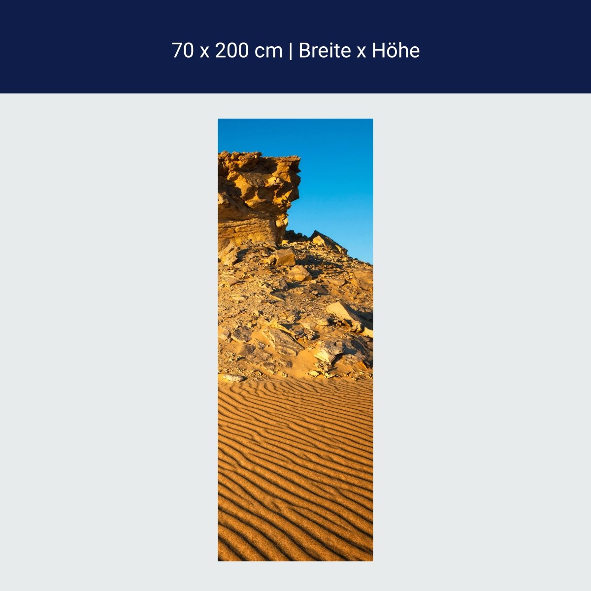 Duschwand Goldene Wüste M0350