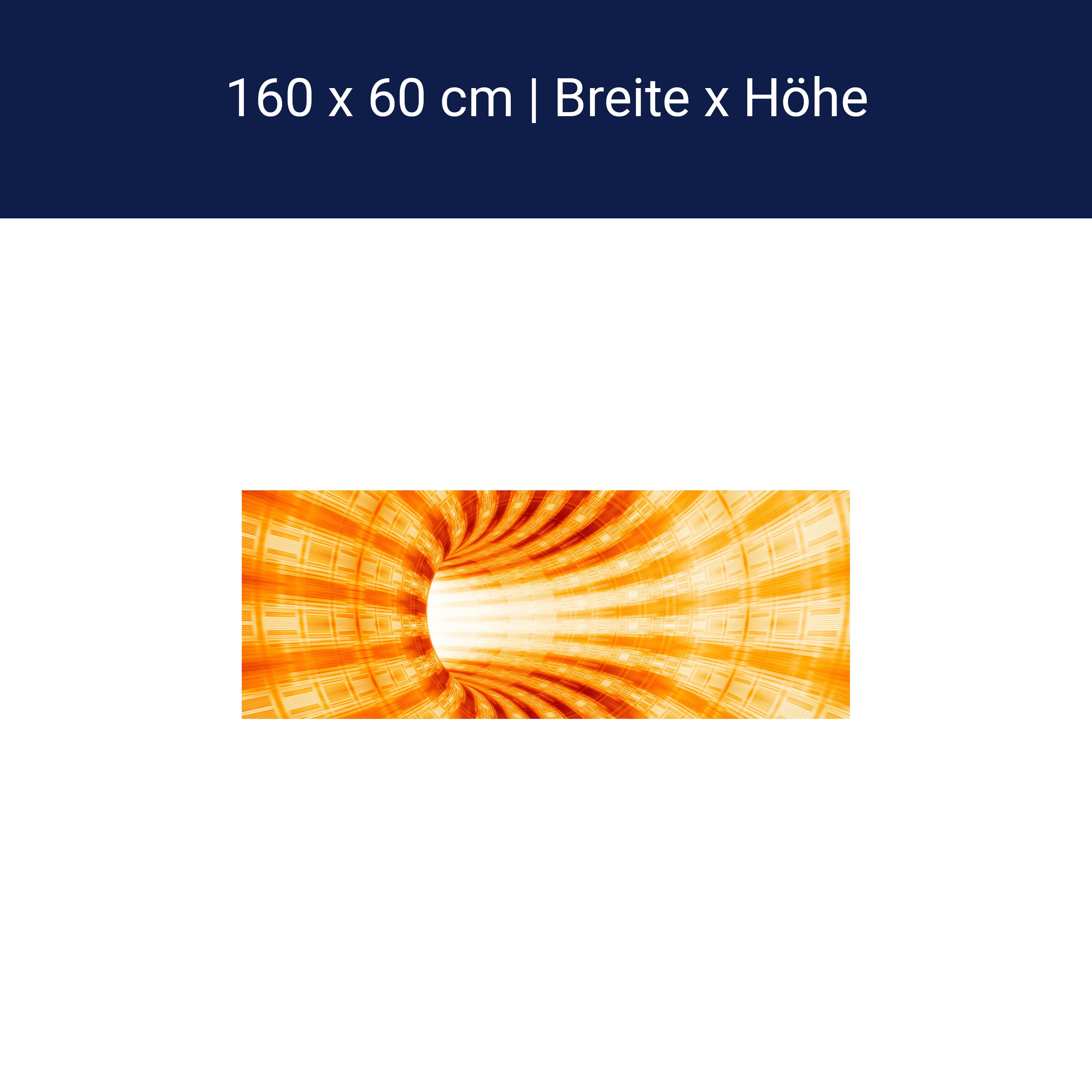 Küchenrückwand Gelber Tunnel M0351