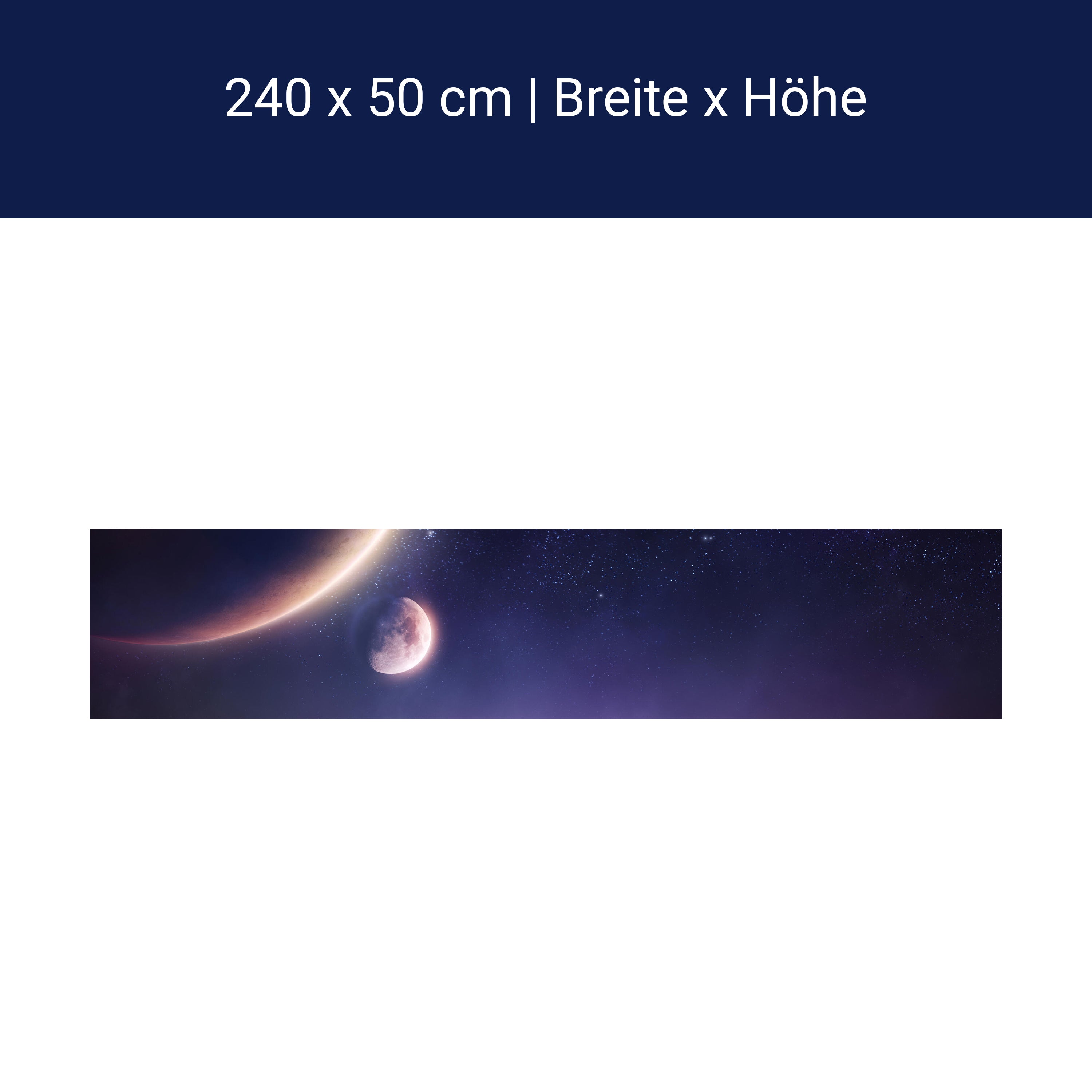 Küchenrückwand Fremder Planet M0354