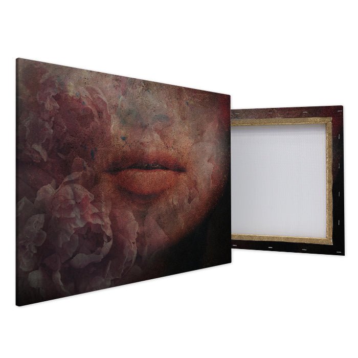 Leinwandbild Lippen, Querformat M0356 kaufen - Bild 4