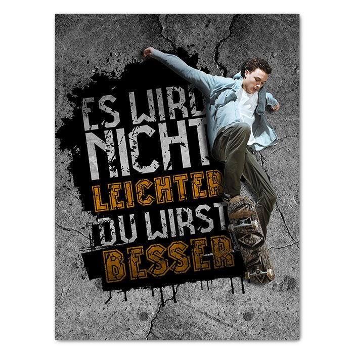 Leinwandbild Motivation, Hochformat M0369 kaufen - Bild 1