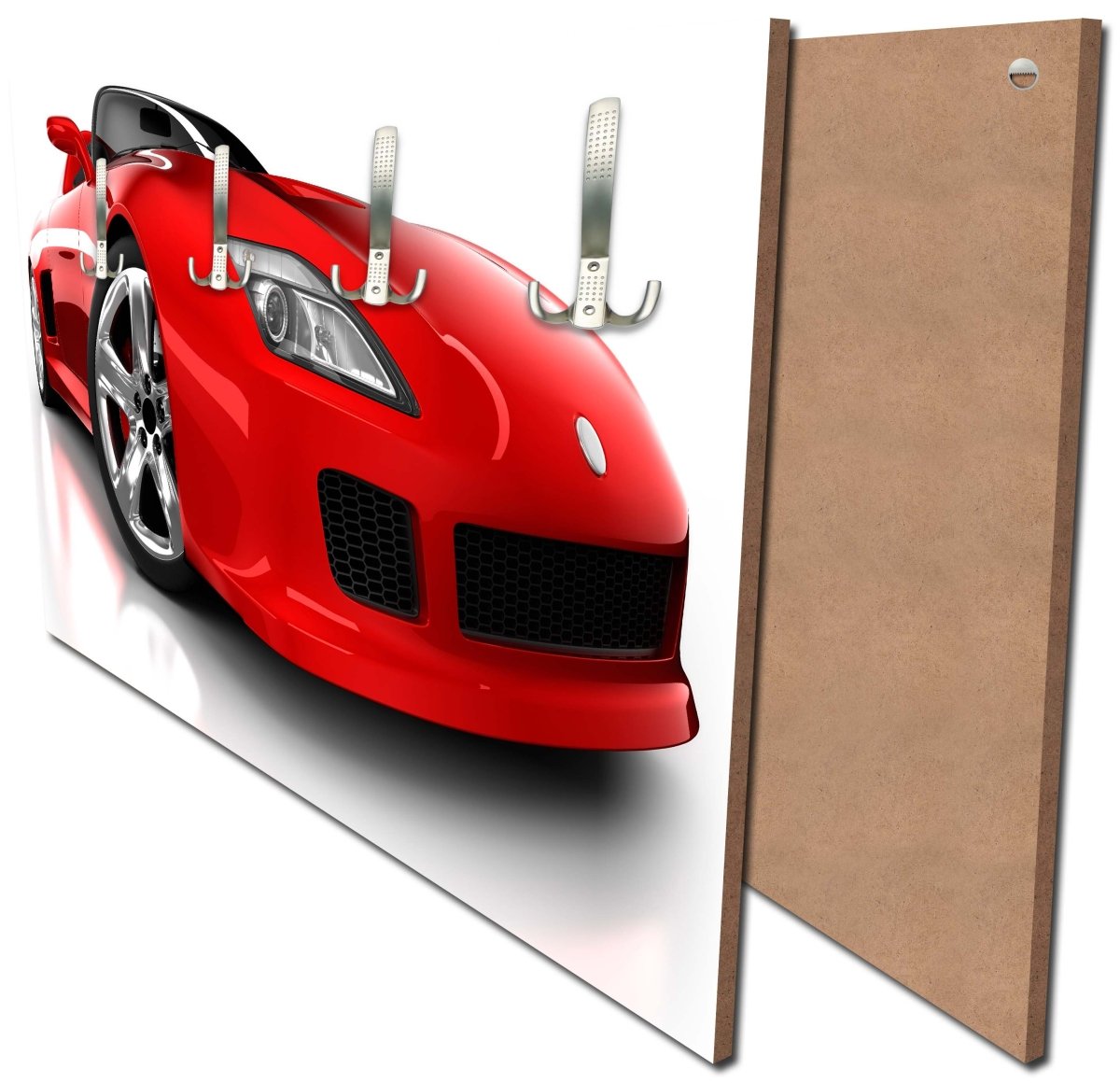Cloakroom Red Sports Car M0371