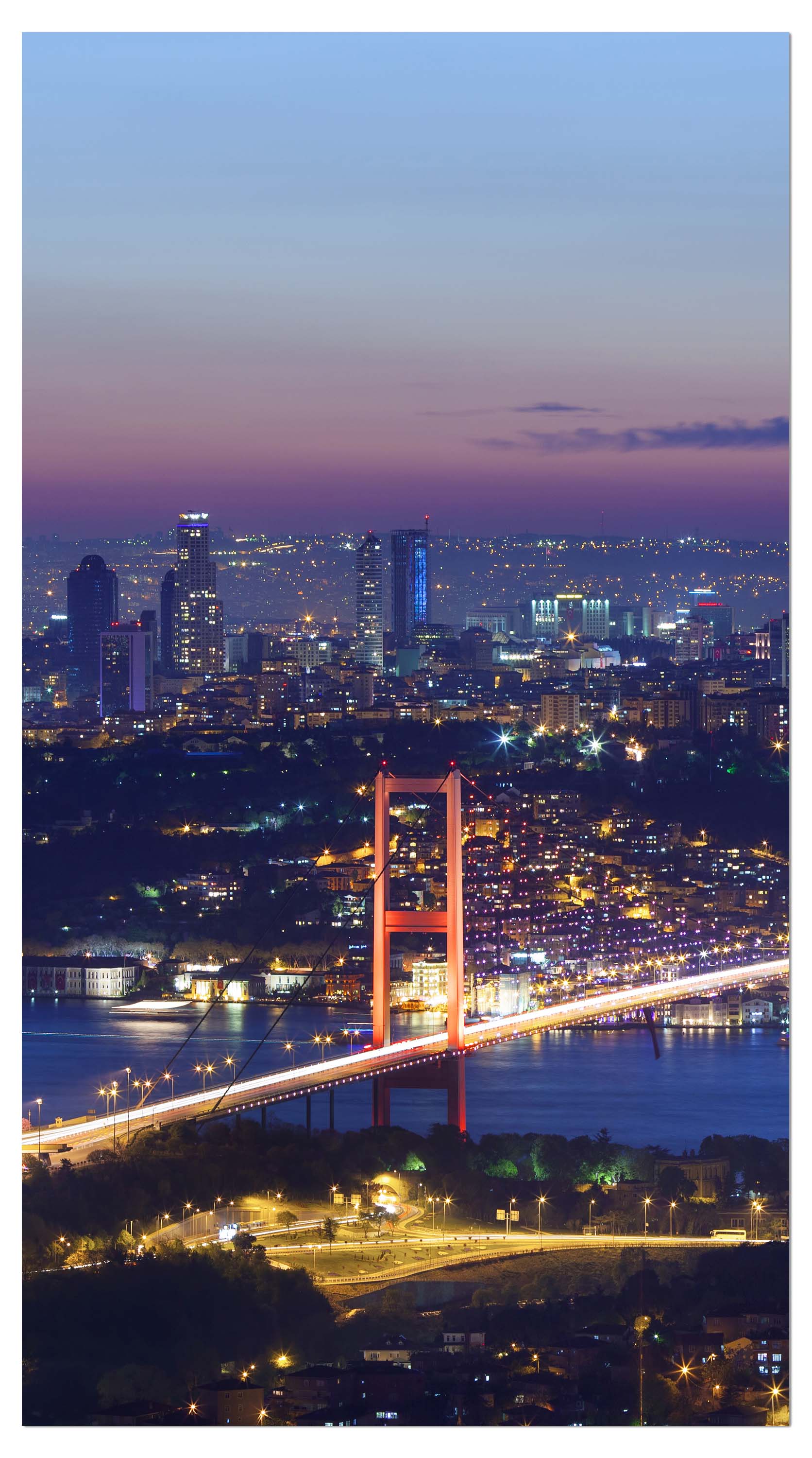 Garderobe Istanbul bei Nacht M0374 entdecken - Bild 4