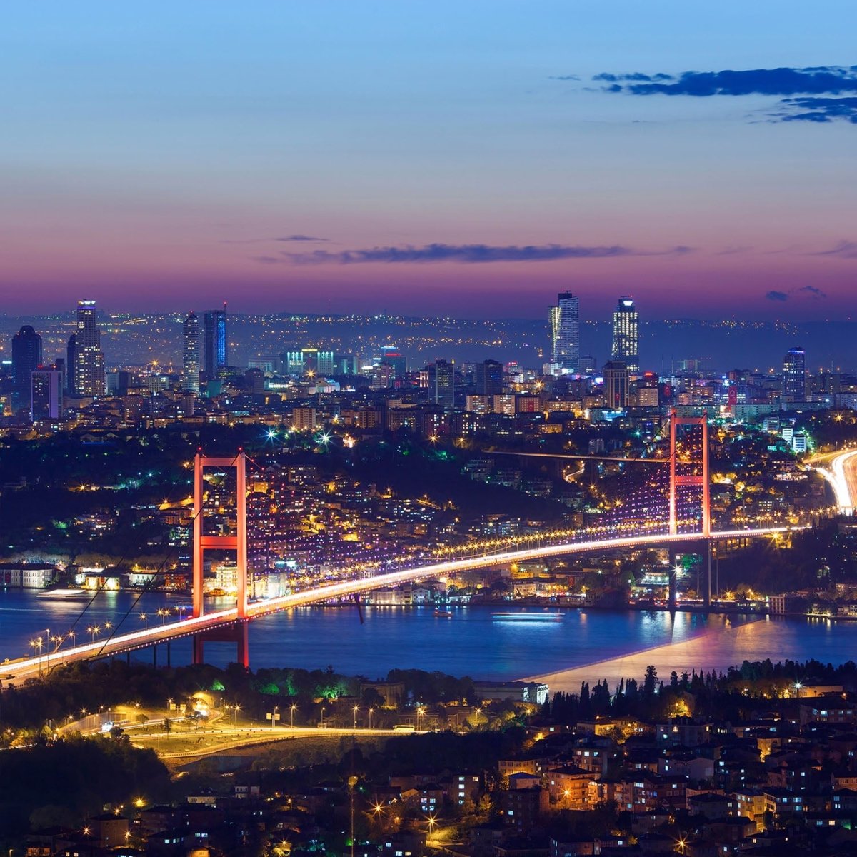 Beistelltisch Istanbul bei Nacht M0374 entdecken - Bild 2
