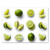 Tableau sur toile Fruits & Légumes Paysage Limes Fruits Cuisine M0382