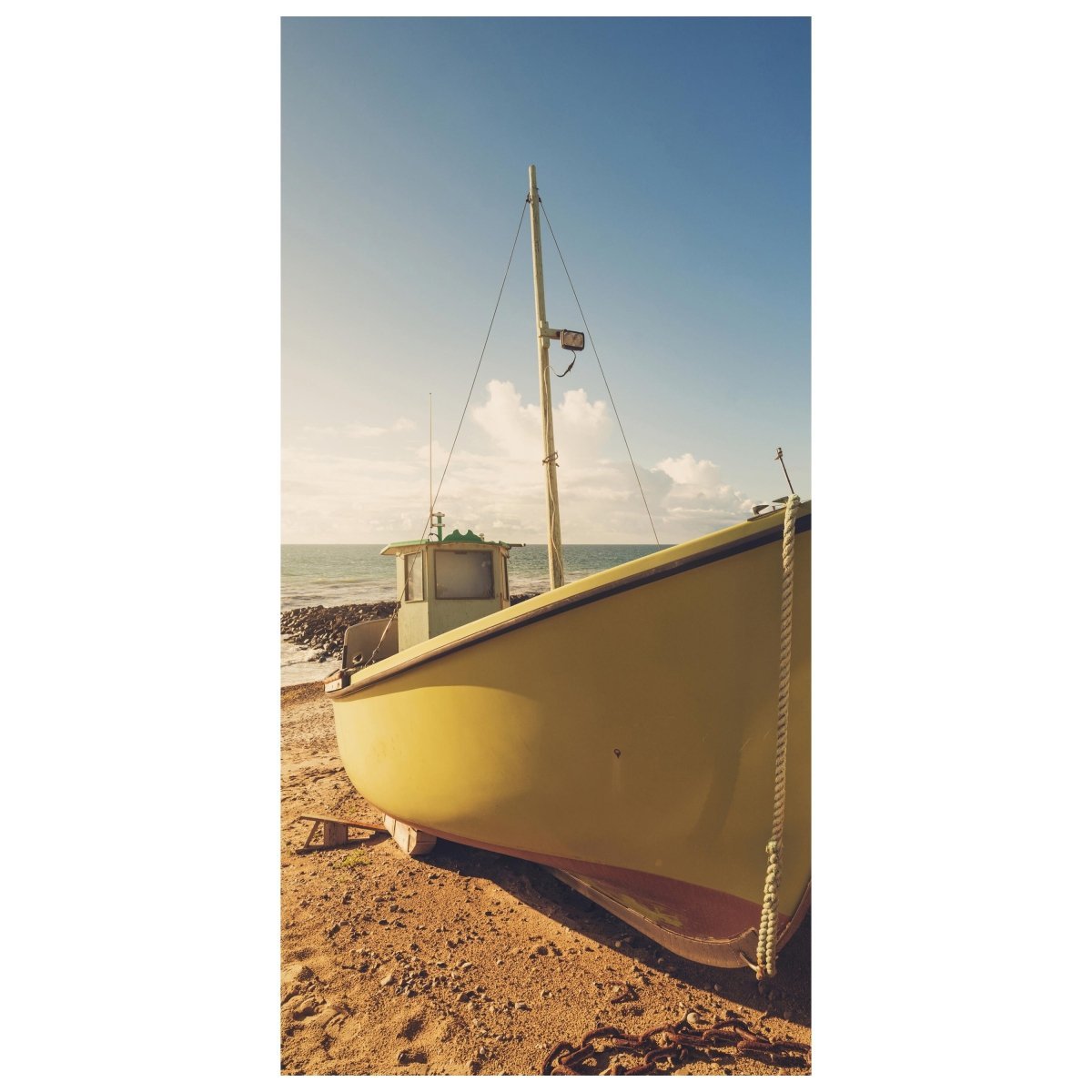 Türtapete Boote Am Strand M0388 - Bild 2