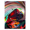 Leinwandbild Kunst, Hochformat, Ölfarbe, Abstrakt, bunt, Farben M0406