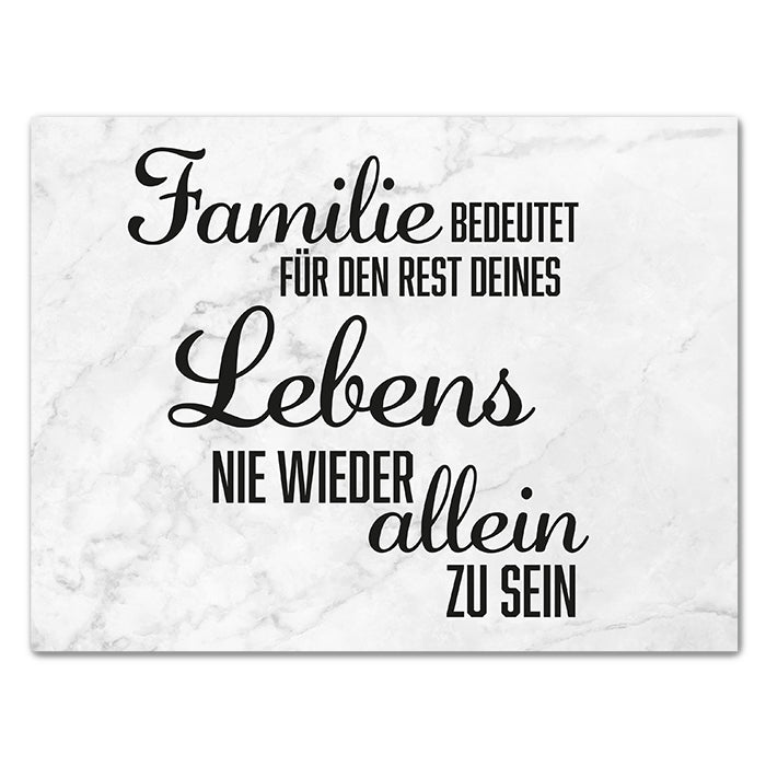 Leinwandbild Familie, Querformat M0425 kaufen - Bild 1