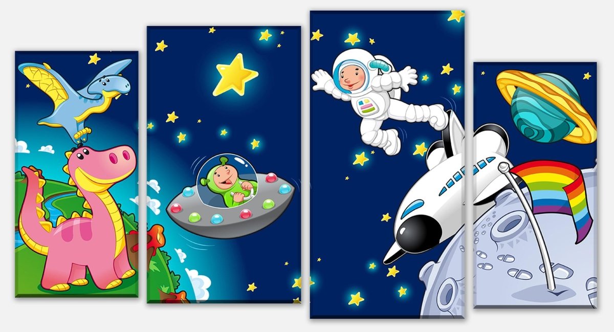 Tableau sur toile Diviseur Universe M0431