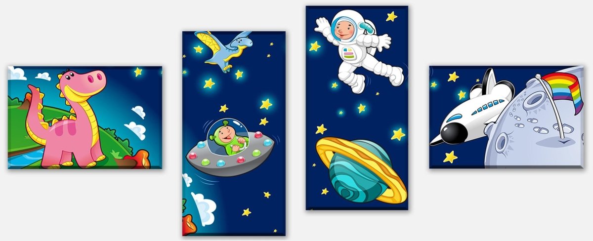 Tableau sur toile Diviseur Universe M0431