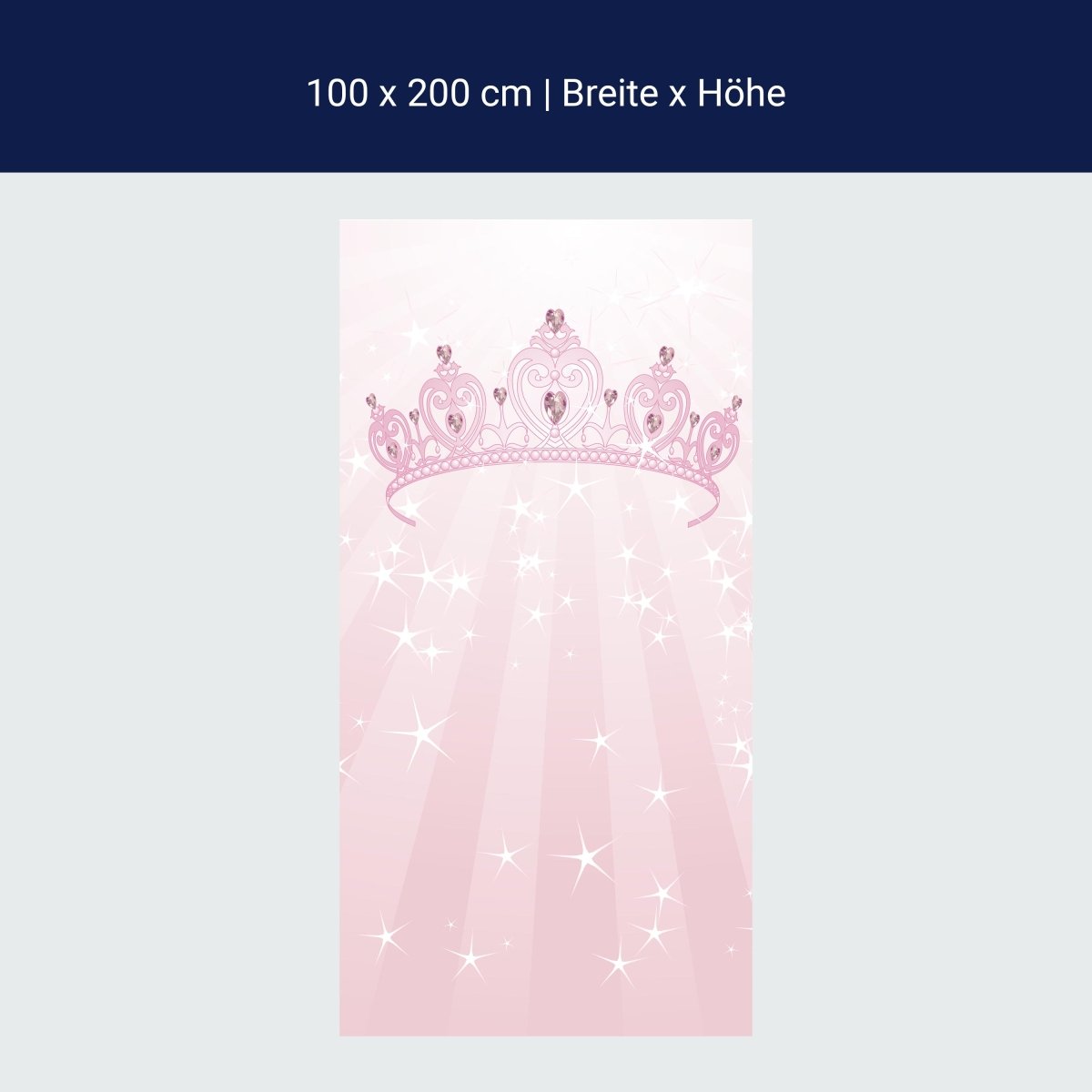 Princess crown shower screen M0436