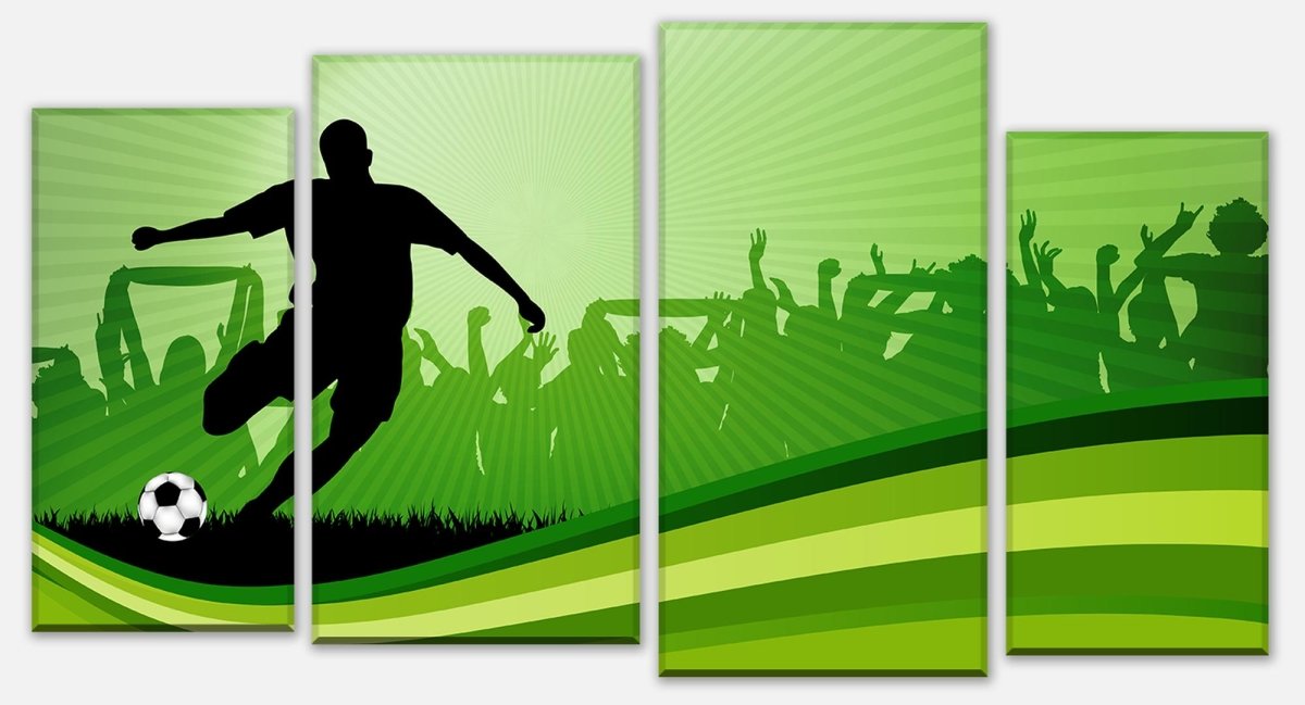 Canvas print Divider Soccer M0439