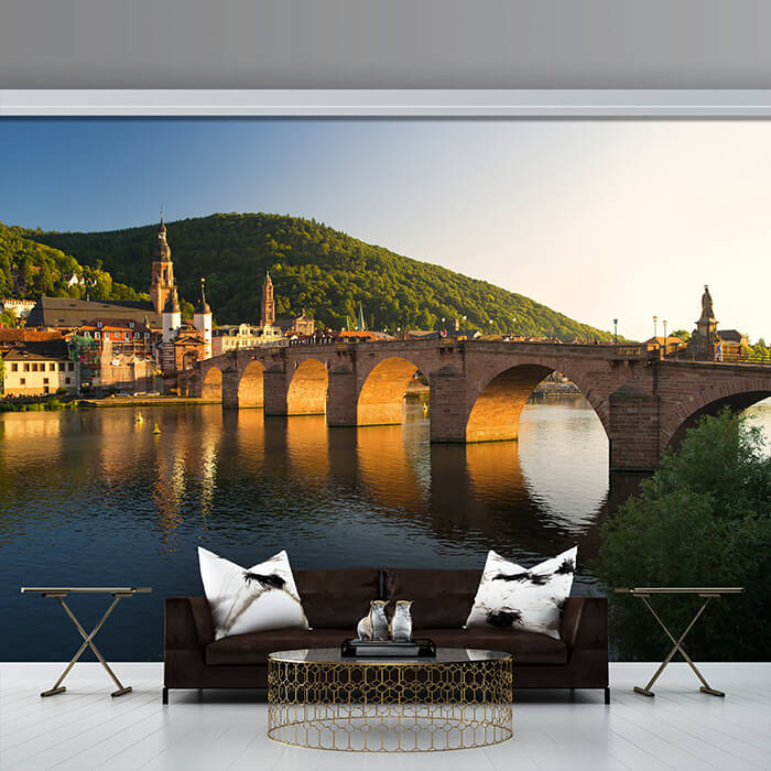 Fototapete Alte Brücke Heidelberg M0447 - Bild 1