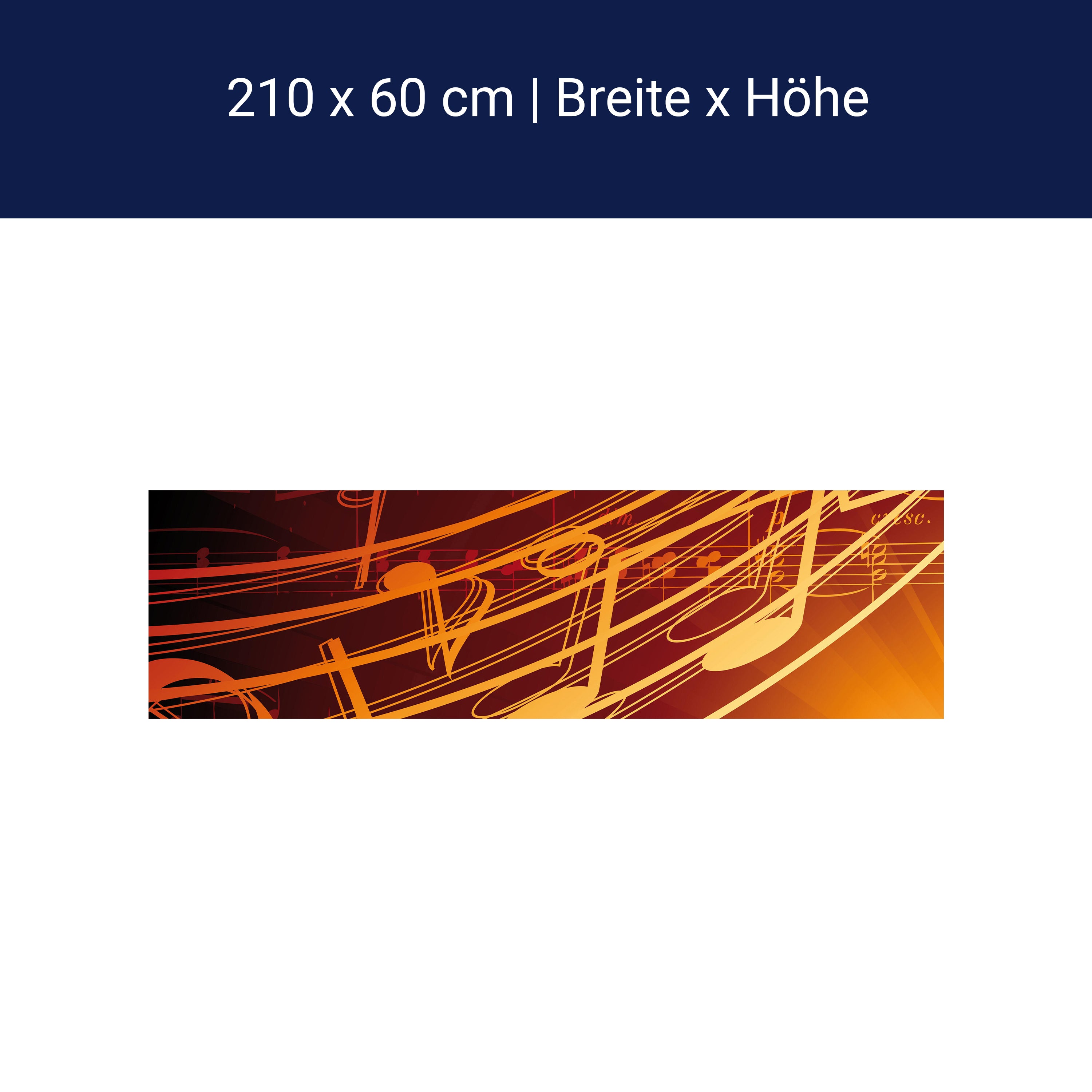 Küchenrückwand Musik M0465