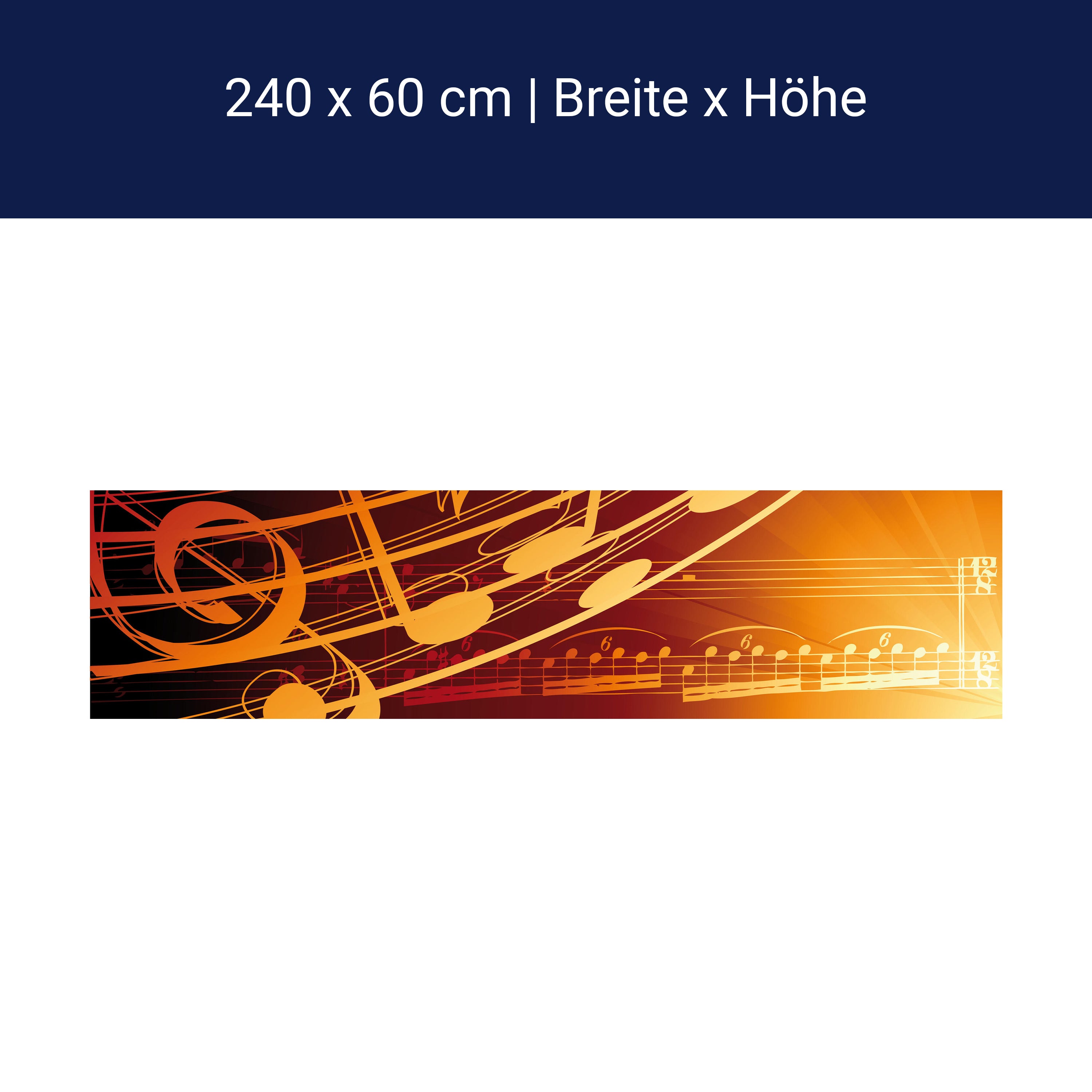 Küchenrückwand Musik M0465