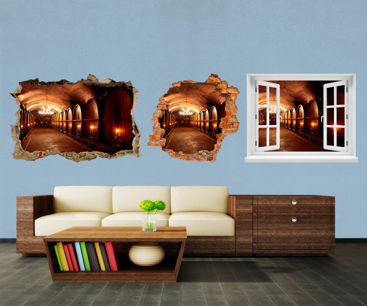 Buy 3D wall stickers and beautify your living space ✓ | Wandtattoos