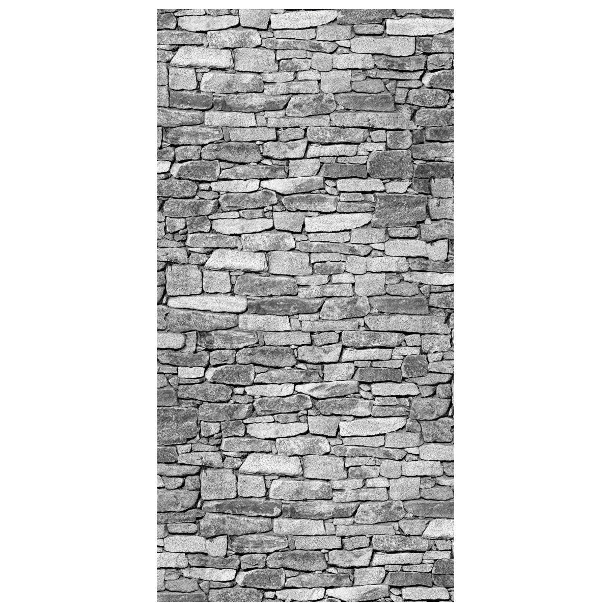 Türtapete Natursteinmauer Grau M0472 - Bild 2