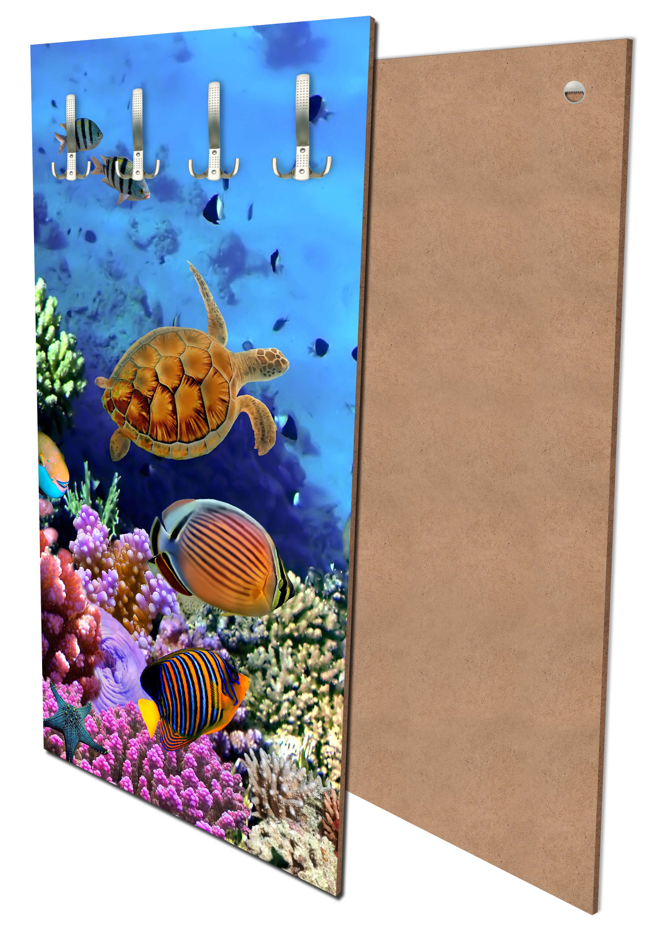 Garderobe Korallenriff mit Fischen M0480 entdecken - Bild 1