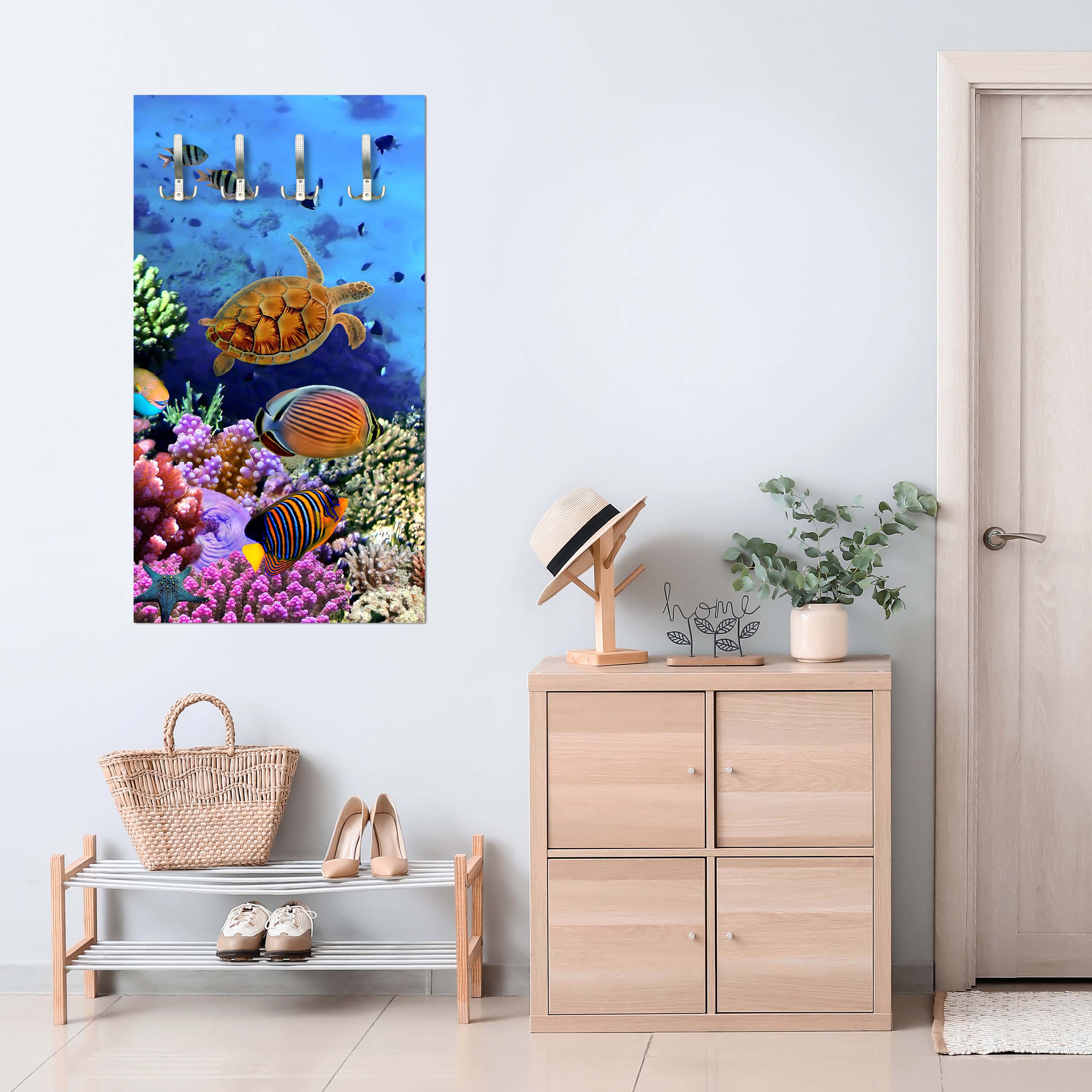 Garderobe Korallenriff mit Fischen M0480 entdecken - Bild 6