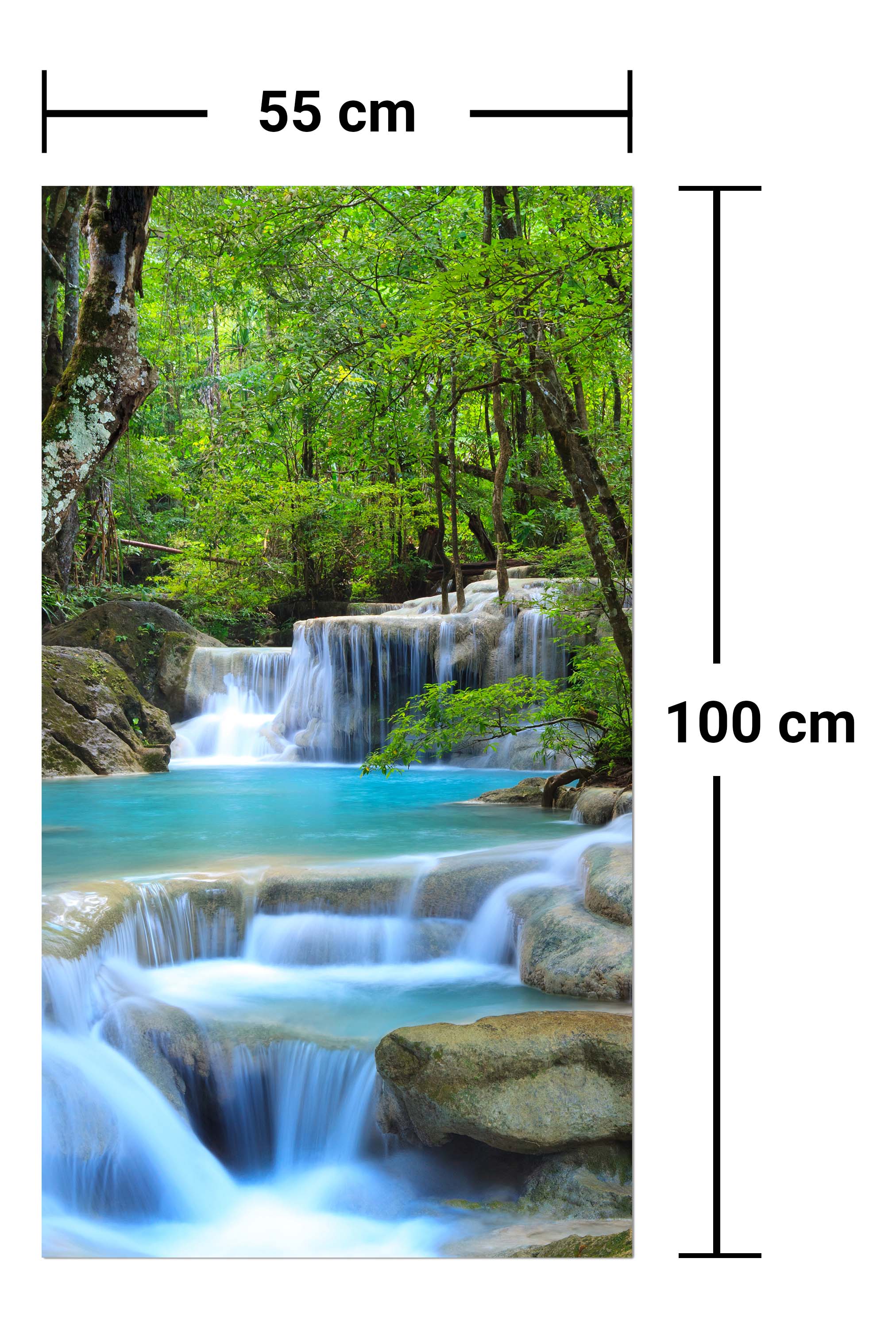 Garderobe Wasserfall im Wald M0485 entdecken - Bild 7