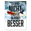 Leinwandbild Du wirst besser M0487