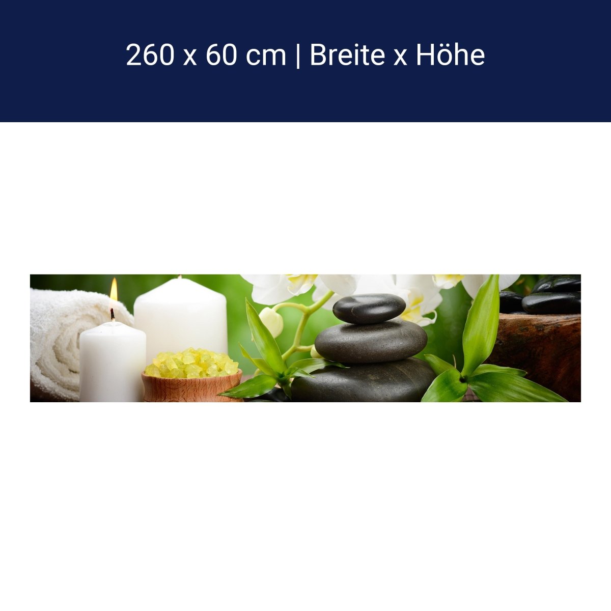 Küchenrückwand Wellness M0491