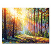 Canvas Print Painting, Forest M0498